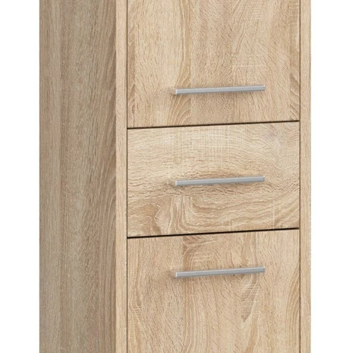 Vonios spintelė NORE Fin, ąžuolo spalvos