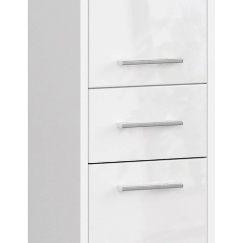 Vonios spintelė NORE Fin, balta