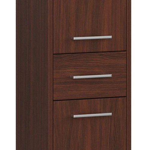 Vonios spintelė NORE Fin, tamsiai ruda