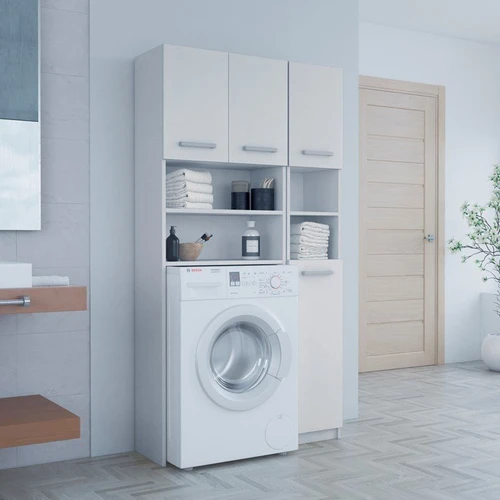 Universalus dizainas: spintelė su keičiama durelių puse