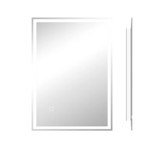 Vonios veidrodis, LED, 50 × 70 × 4 cm