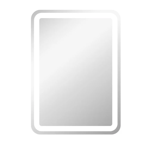 Vonios veidrodis su LED apšvietimu Homcom 50x4x70cm., sidabrinės spalvos