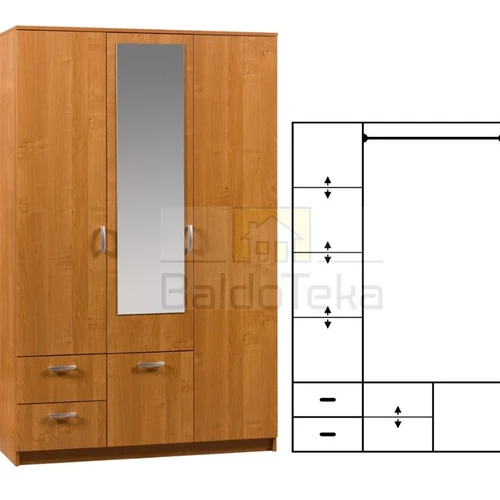 WENECJA 2 mblc spinta + veidrodis