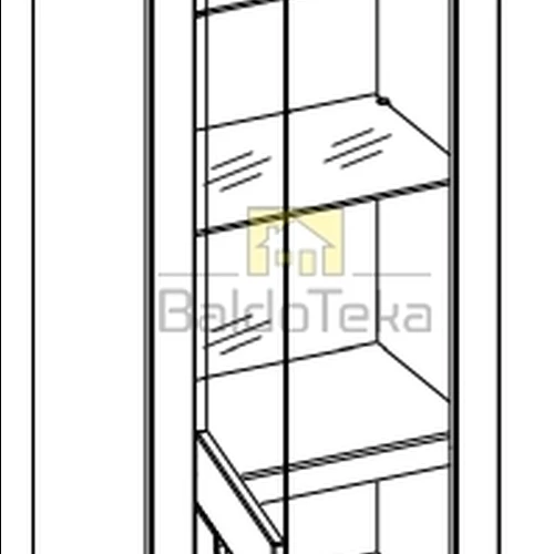Moderni spinta su apšvietimu ir universaliu montavimu