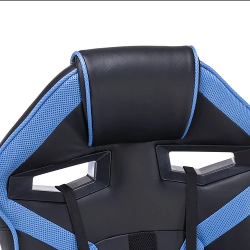 Patogi žaidimų kėdė su dirbtine oda ir TILT mechanizmu