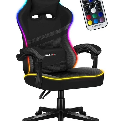 Žaidimų kėdė HUZARO FORCE 4.4 RGB Juodos spalvos