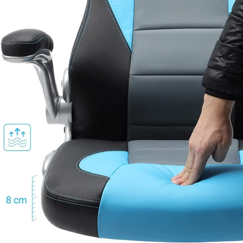 Komfortiška kėdė su lanksčiais reguliavimo galimybėmis