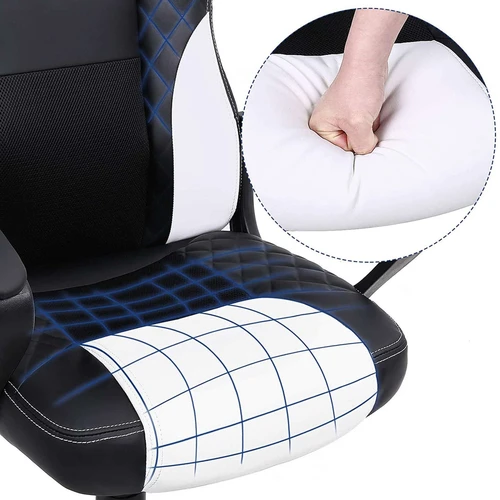 Patogi biuro kėdė su kvėpuojančiais tinkliniais elementais ir TÜV patikrinta kokybe