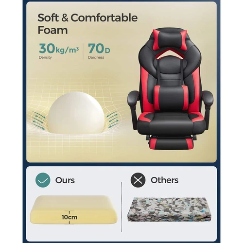 SONGMICS kėdė – komfortas žaidimams ir atsipalaidavimui