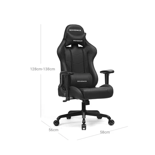 Ilgalaikė žaidėjų kėdė su ergonomišku dizainu