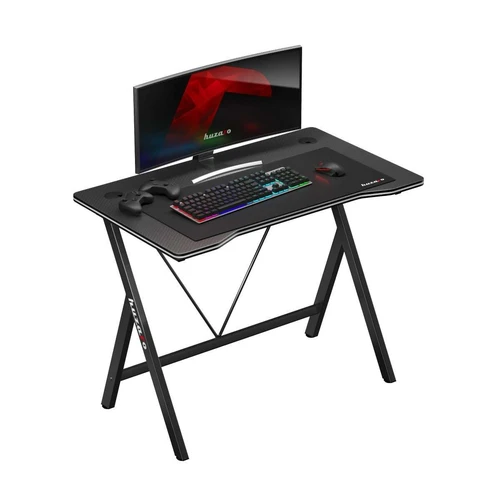 Žaidimų stalas Huzaro Hero 1.4 Juodos spalvos