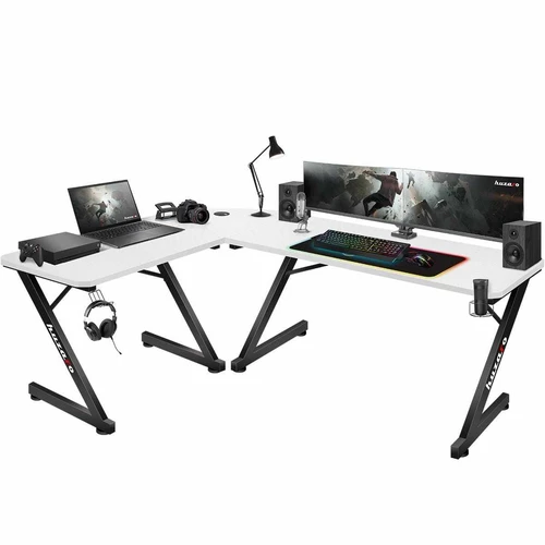 Žaidimų stalas Huzaro Hero 7.0 Baltos spalvos