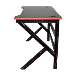 Žaidimų stalas Ziko 3.0, juodas - Rašomieji stalai