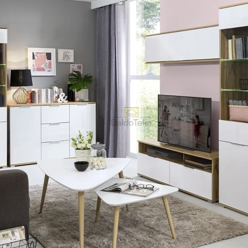 Moderni spintelė 135x45x41 cm, LMDP, individuali spalva