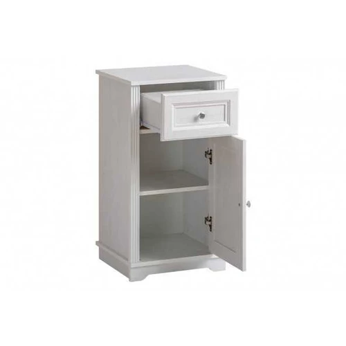 Kokybiška MDF spinta su metalinėmis rankenomis ir reguliuojamomis kojelėmis