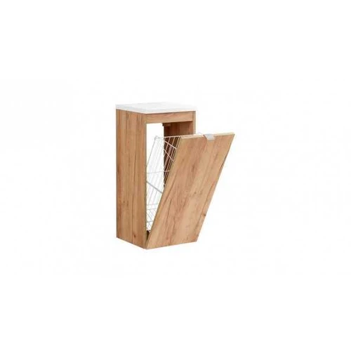 Kompaktiška MDF spintelė su metališka rankena