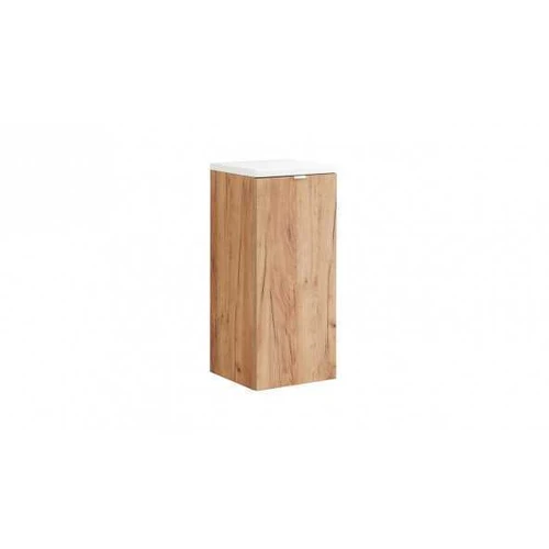 Žema spintelė su skalbinių krepšeliu FORT 811 auksinis ąžuolas