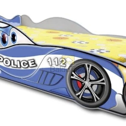 Ergonominė lova su tvirtomis grotelėmis