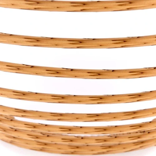 Stilingi baldai su stiklo ir rotango deriniu