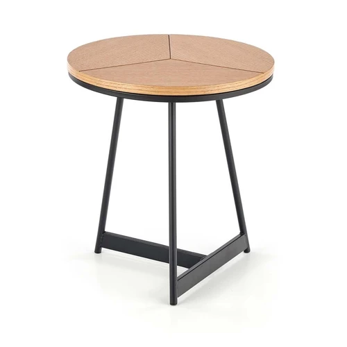 Šiuolaikiška spinta natūralaus ąžuolo ir juodos spalvos