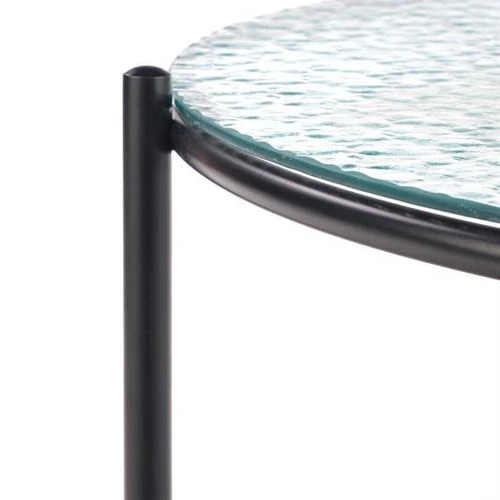 Modernūs stalai su stiklo plokšte