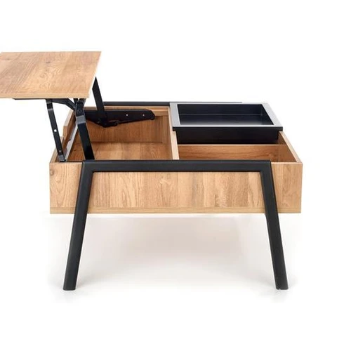 Elegantiška spinta su natūralia ir juoda spalva