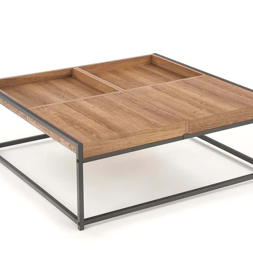 Daili juodos spalvos spinta su auksiniais akcentais