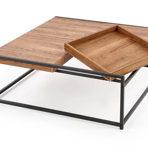 Kompaktiška spinta 84x80x30 cm – laminuotas MDF ir plienas