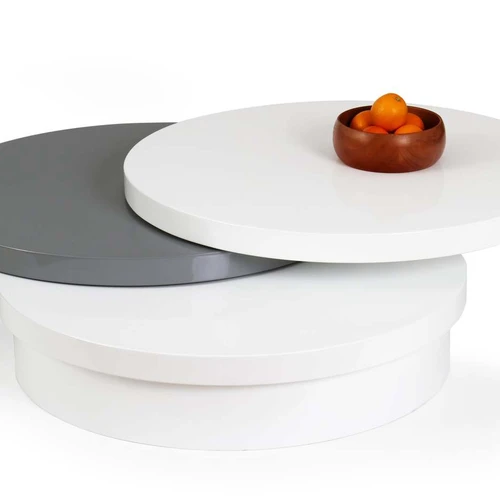 Kompaktiška pilka/balta spintelė 80/27 cm