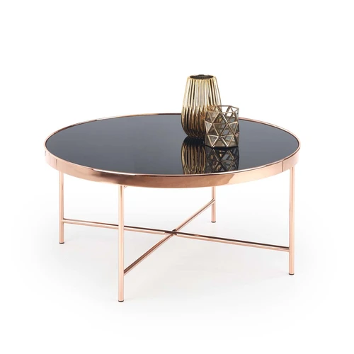 Juodos ir chromo spalvos stalas – elegantiškas ir funkcionalus