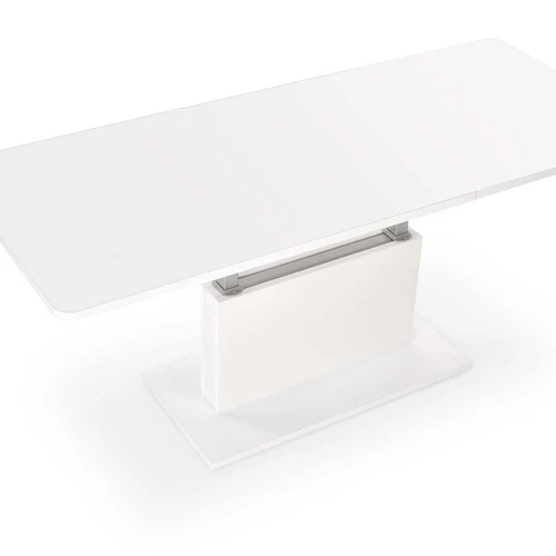 Laminuotas kavos staliukas, baltas, matinis