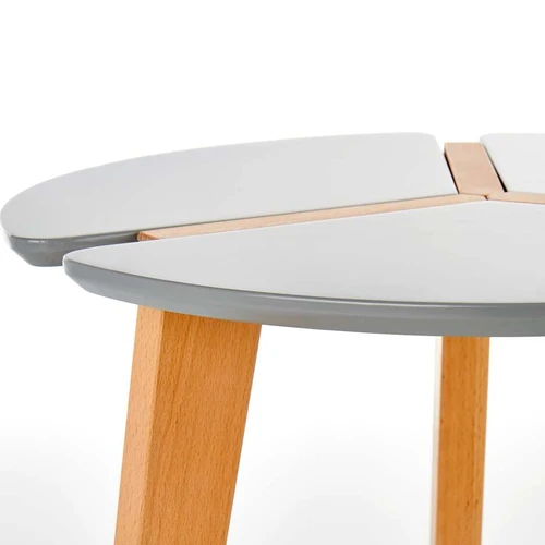 Modernus pilkas bukas su lakavimu