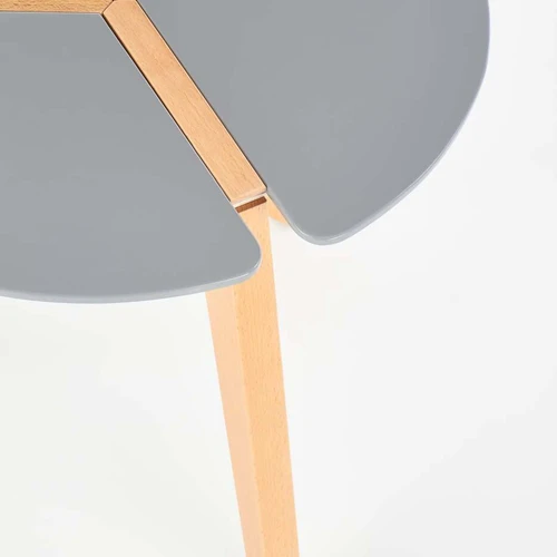 Elegantiškas bukas iš medžio masyvo ir MDF