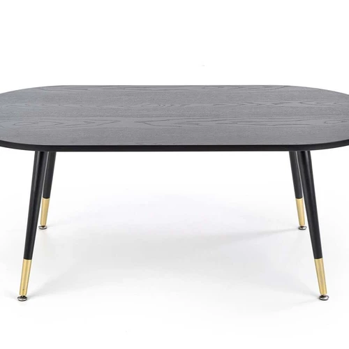 Elegantiška juoda spinta su auksiniais detalėmis, 60 cm gylio