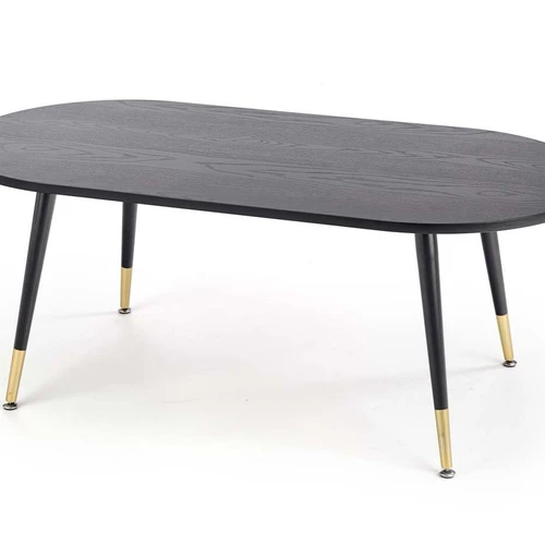 Moderni juoda spinta su auksiniais akcentais, 120x60x47 cm