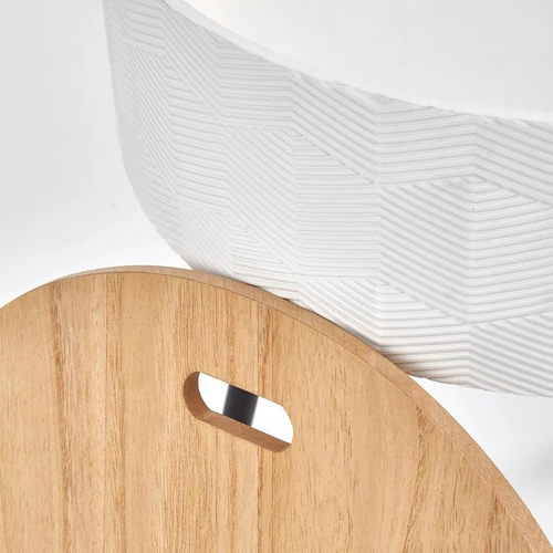 Tvarkinga lentyna iš lakuoto MDF – 38x45 cm, minimalistinis dizainas