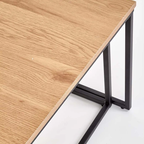 Elegantiškos spintos juodos spalvos su MDF ir plieno kombinacija