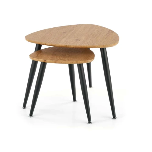 Kavos staliukų komplektas – 40/40/41 cm ir 60/60/49 cm