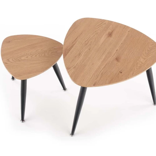 Kavos staliukai iš MDF ir plieno – modernus ir patvarus