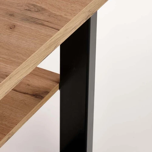 Ergonominis stalas 120x60 cm su milteliniu plieno dažymu