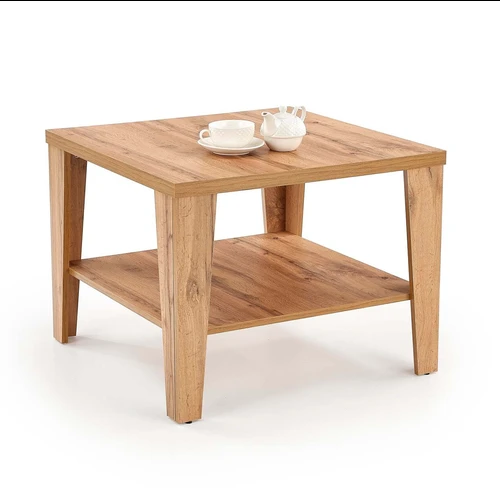 Modernus baltas stalviršis iš laminuoto MDF 70x70x54 cm