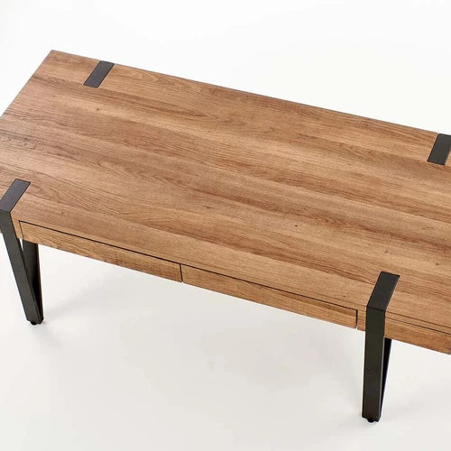 Laminuotas MDF ir juodas plienas