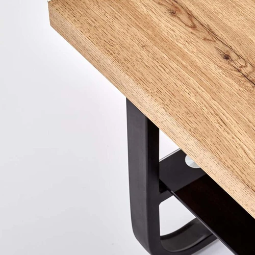 Stilinga spinta su MDF, stiklo ir plieno elementais