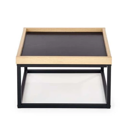 Kompaktiška spinta su natūralia ir juoda spalva