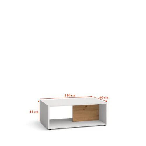 Modernus stalas 110 cm pločio, idealus mažiems erdvėms