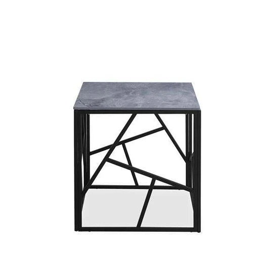 Pilko marmuro stalviršio dėžė su moderniu dizainu