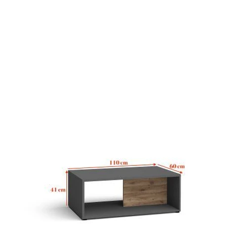 Kompaktiškas stalas 110 cm pločio, idealus mažiems kambariams