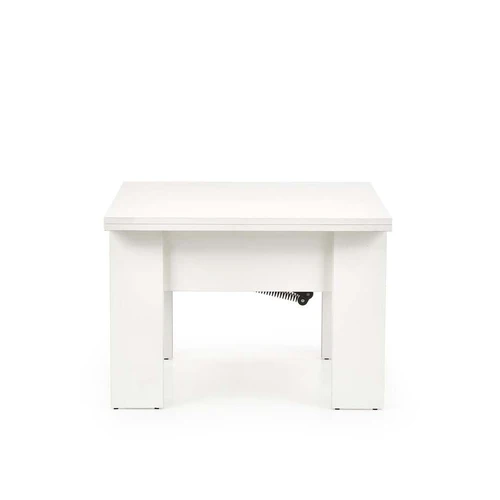 Modernus baltas kavos staliukas su laminuota plokšte