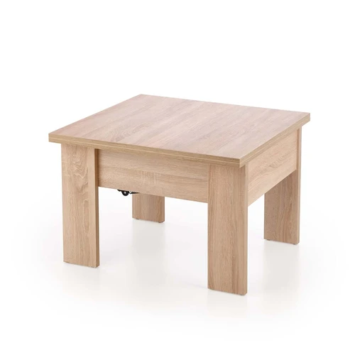 Tvarkingas kavos staliukas su pakeliamu stalčiu