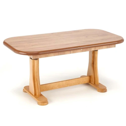 Tvirtas ir patvarus stalas su buko medienos kojomis